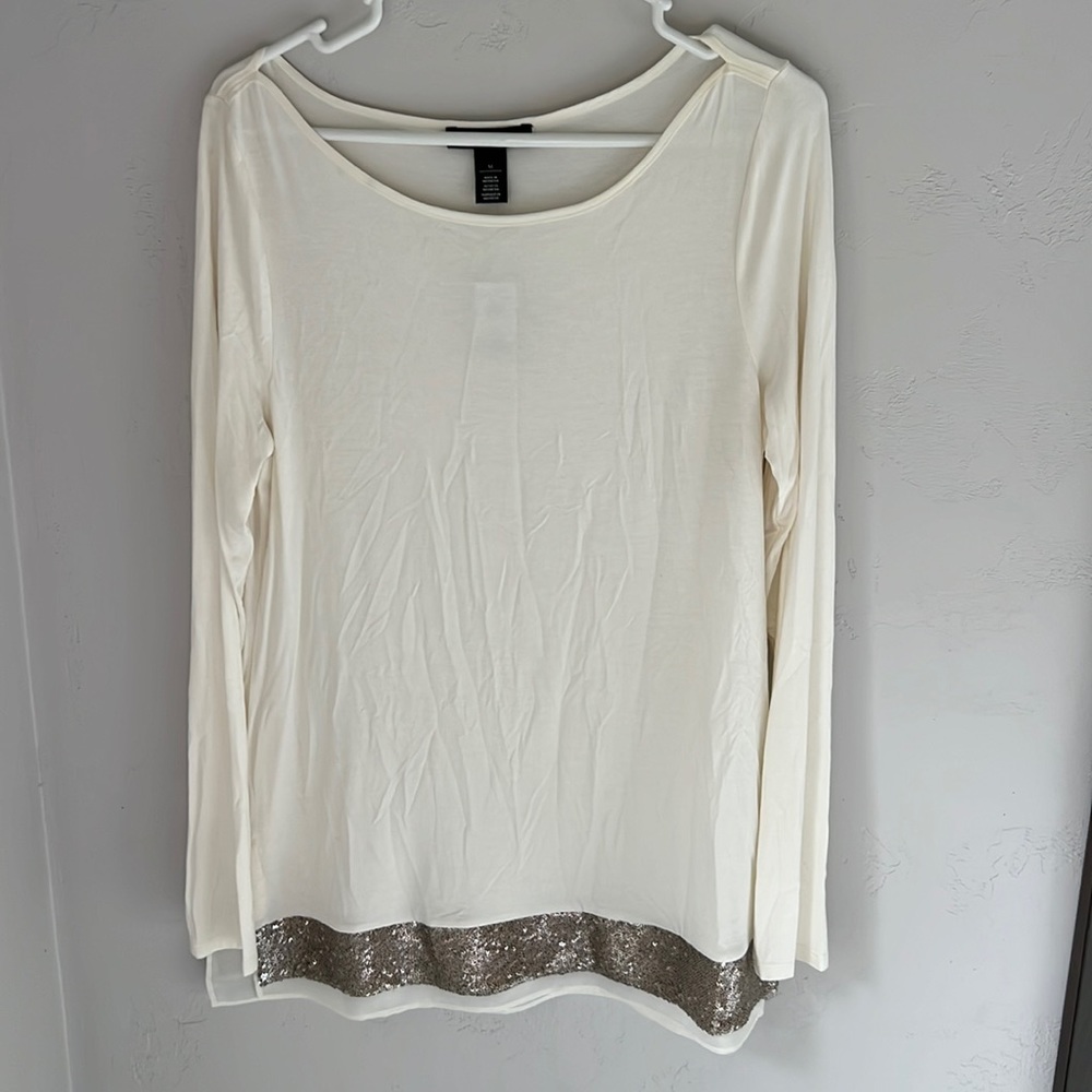 White House|Black Market long sleeve shirt